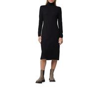 Rollkragen-Feinstrickkleid im Slim Fit aus Viskosemix 34 schwarz 2175366.9999.34