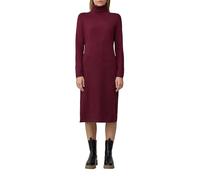 s.Oliver RED LABEL Slim Fit Strickkleid aus Viskose-Mix in Bordeaux, Größe 42