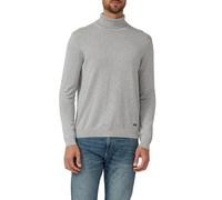 Rollkragenpullover aus reiner Baumwolle XL grau 2172248.9400.XL