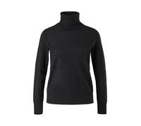 s.Oliver - Rollkragenpullover schwarz - Gr. - 44