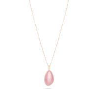 s.Oliver Halskette Stone SOJ-0129-N-80, polierter Edelstahl, IP-Roségold, 80 cm, roségold, Damen