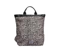 Rucksack aus Nylon mit Animal-Muster und Label-Patch ONESIZE braun|mehrfarbig 2167929.82B0.ONESIZE