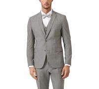 s.O PURE: Slim-Fit-Sakko aus gemustertem Stretch-Gewebe 54 braun 2174688.84N2.54