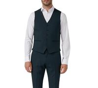 s.O PURE: Weste aus meliertem Stretch-Twill 48 Blau 2168178.62W1.48