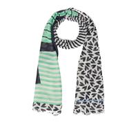 Gestreifter Schal mit Mustermix ONESIZE grün|mehrfarbig 2175347.72D3.ONESIZE