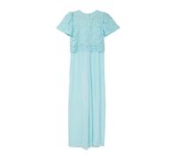 Overall mit Spitze und Plissee 164 blau 2176037.6491.164