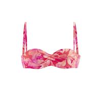 Bandeau-Bikini-Top mit floralem Muster Mix & Match 42C pink|mehrfarbig 6010623.6307.42C