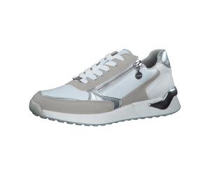 s.Oliver S. Oliver 5-5-23608-38/193 WHITE/SILVER Sneaker low FS 2022 für Damen, weiß, Größe 40 EU