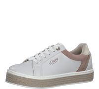 s.Oliver S. Oliver 5-5-23636-28/410 BEIGE COMB Sneaker low FS 2022 für Damen, beige, Größe 36 EU