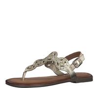 s.Oliver S. Oliver 5-5-28112-28/001 BLACK Riemchensandalen FS 2022 für Damen, beige, Größe 40 EU