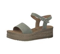 s.Oliver S. Oliver 5-5-28216-28/710 SAGE Riemchensandalen FS 2022 für Damen, grün, Größe 37 EU
