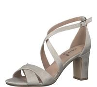 s.Oliver S. Oliver 5-5-28304-38/403 CHAMPAGNE Riemchensandalen FS 2022 für Damen, gold, Größe 40 EU