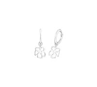 Silber-Creolen Blume 0 silber