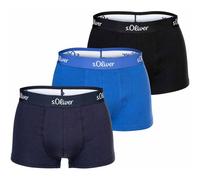s.Oliver - Basic - Hip-Short / Pant - 3er Pack (M Blau / Dunkelblau / Schwarz)