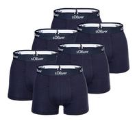 s.Oliver Herren Boxershorts, 6er Pack - Boxerbrief, Baumwoll-Stretch Marine / S S Blau