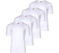S.OLIVER s.Oliver Herren T-Shirt, 4er Pack - Basic, Rundhals, einfarbig (TB_JH-36TSR_LS-4P) XL Weiß
