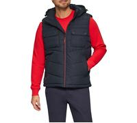 s.Oliver Herren 2150440 Steppweste mit Abnehmbarer Kapuze, 5978, M