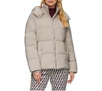 s.Oliver BLACK LABEL - Daunenjacke mit abnehmbarer Kapuze beige - Gr. - 44
