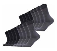 S.OLIVER s.Oliver Unisex Socken, 16er Pack - Kurzsocken, einfarbig (TB_S20030-16P) 43-46 Grau