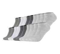 S.OLIVER s.Oliver Unisex Socken, 20er Pack - Sneaker, einfarbig (TB_S24008-20P) 39-42 Grau/Weiß (Mix)