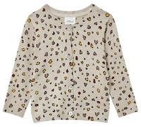 s.Oliver Strickjacke Leoprint 92 beige/bunt