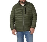 Leichte Steppjacke mit sportiven Kontrastdetails | 360° Circular Vision 5XL Grün 2171997.7938.5XL