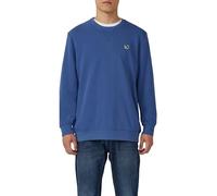 Sweatshirt aus Baumwollmix mit Crew Neck M blau 2169278.5527.M
