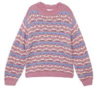 Strickpullover mit Lochmuster 128/134 Rosa 2169468.41X3.128_134