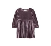 s.Oliver Samtkleid mit plissiertem Rock