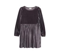 s.Oliver Samtkleid mit plissiertem Rock