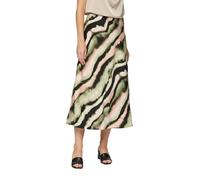 s.Oliver Satin-Rock mit elastischem Bund und All-Over-Print