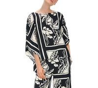 s.Oliver Satinbluse mit überschnittenen Schultern