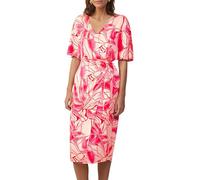 Satinkleid in Wickeloptik mit V-Ausschnitt 48 pink 2165828.09A0.48