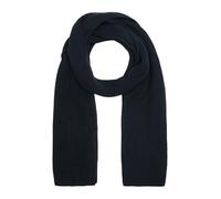 Schal aus Baumwolle mit Rippstruktur ONESIZE blau 2152290.5978.ONESIZE