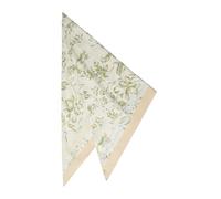 Schal aus Webware mit floralem Muster ONESIZE creme|mehrfarbig 2176922.02D7.ONESIZE