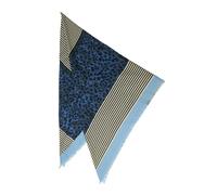 Tuch mit Leo-Print ONESIZE blau|mehrfarbig 2169487.59G5.ONESIZE