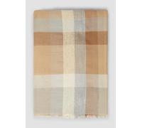 Schal mit Karo-Print ONESIZE Beige 2172487.94N3.ONESIZE