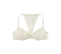 Schalen-BH S.OLIVER "Lisette", Damen, Gr. 70, Cup B, beige (creme), Microtouch, Obermaterial: 85% Polyamid, 15% Elasthan, BHs BH Spitzenwäsche Bügel-BH Spitzen-BH Hochzeitswäsche T-Shirt-BH Hochzeitsd