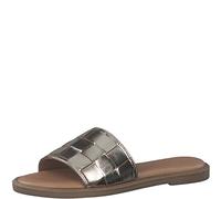 s.Oliver Schiebe-Sandalen 5-5-27104-20 Metallisch Red Label