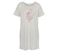 s.Oliver Schlafshirt in grau meliert