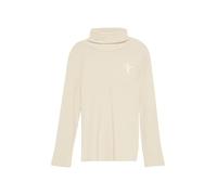 s.Oliver Schmales Rollkragen-Shirt mit Stickerei
