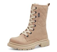 s.Oliver Schnürstiefel für Mädchen, beige, Größe 23 ½ EU
