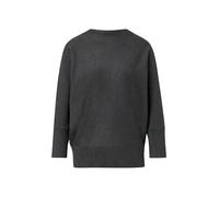 s.Oliver Schwarz LABEL Damen 2175238 Pullover 3/4 Arm, Grey/Black, 40