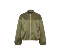 s.Oliver BLACK LABEL Oversized Blouson mit elastischem Saum in Oliv, Größe 44