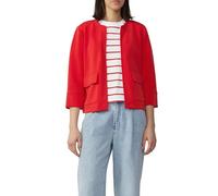 s.Oliver Scuba-Jacke im Relaxed Fit mit 3/4-Ärmeln rot 40