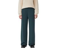 Scuba-Jogpants mit Wide Leg und Elastikbund 36 petrol 2170098.6933.36