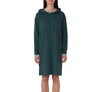 Scuba-Kleid mit Eingrifftaschen und Kapuze 40 grün 2170103.6933.40