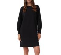 Scuba-Kleid mit weitem Arm und Eingrifftaschen 38 schwarz 2175417.9999.38