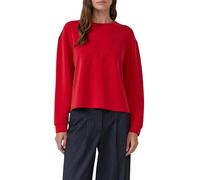 Scuba-Sweatshirt im Relaxed Fit mit Prägung 34 rot 2172318.33D0.34