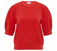 Scuba-Sweatshirt mit Faltendetails 46 rot 2164082.3090.46